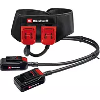 Baterijų laikiklis Einhell GE-PB 36/18 Li juodas Power X-Change