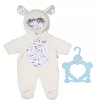 BABY born Avinėlio kombinezonas 43 cm lėlės kostiumėlis