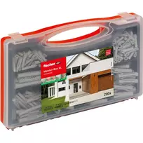 fischer 577159 Meister-Box XL kaiščių rinkinys dėžutėje 290 vnt.