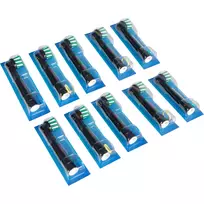 Pakeičiamieji šepetėlių antgaliai Oral-B Pro CrossAction, 10 vnt.