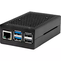 Joy-IT RB-AlucaseP5-01B korpusas Raspberry Pi aliumininis juodas (RB-AlucaseP5-01B)