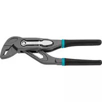 Universal- / Wasserpumpenzange 760-12, Rohr- / Wasserpumpen-Zange (schwarz/blau, 125mm, Schnellverstellung Tipp-/Step)