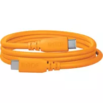 Rode SC27-O USB-C į USB-C laidas USB 3.2 Gen1, oranžinis (2 m, PD)