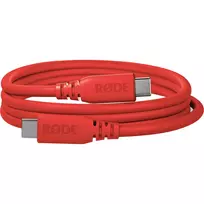 Rode SC27-R USB-C į USB-C laidas USB 3.2 Gen1, raudonas (2 m, PD)