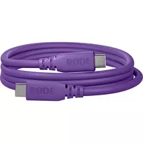 Rode SC27-PU USB-C į USB-C laidas USB 3.2 Gen1, violetinis (2m, PD)
