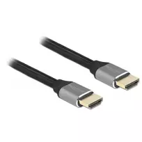 HDMI kabelis DeLOCK Ultra High Speed 48Gbps 8K 60 Hz pilkas 1 m