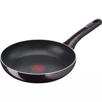 Visapusiška keptuvė Tefal Resist Intense D52202 20 cm juoda raudona