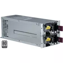 Maitinimo blokas INTER-TECH R2A-DV1200-N 1200 W 2U, 80 PLUS Platinum, 100–240 V, 50–60 Hz, pilkas