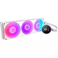 NZXT Kraken Elite 420 RGB 420 mm skystas aušinimas baltas