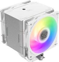 CPU aušintuvas SCYTHE Mugen 6 Dual Fan White ARGB Edition, du 120 mm ventiliatoriai, baltas