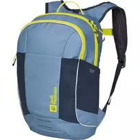 Kuprinė vaikams Jack Wolfskin Kids Moab Jam – mėlyna/neon geltona, 12 L