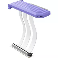 HYTE PCIe 5.0 Hyper Riser lankstus prailginimo kabelis, 20 cm, violetinė/balta