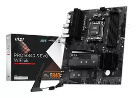 MSI Pro B840-S EVO WIFI6E pagrindinė plokštė AMD B840 Socket AM5 ATX