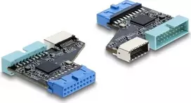 DELOCK USB 5Gbps vidinis šakotuvas 20 kontaktų lizdui į 1x USB 5Gbps