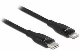 Duomenų ir įkrovimo kabelis DeLOCK USB Type-C į Lightning 0,5 m