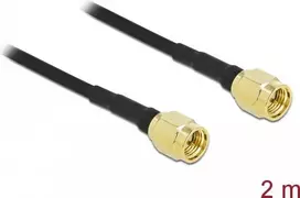 DeLOCK antenos kabelis SMA kištukas – SMA kištukas LMR/CFD100 2 m