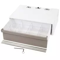 Ergotron CareFit Pro – montavimo komplektas stalčiui (pertvara, apdailos plokštės, stalčiaus korpusas)