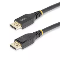 StarTech.com 15,2 m (50 pėdų) aktyvus DisplayPort 1.4 kabelis, DP8K su HBR3, HDR10, MST, DSC 1.2, HDCP 2.2, 8K 60Hz, 4K 120Hz - DP 1.4 kabelis M/M