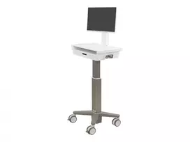 Multimedijos vežimėlis Ergotron CareFit Slim 2.0 Pilka Balta Aliuminis Plastikas Plienas