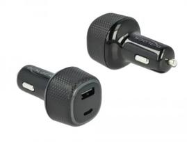 Automobilinis kroviklis DeLOCK 64108 USB Type-C PD 3.0 ir USB Type-A 63 W