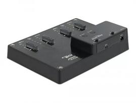 Docking stotelė DeLOCK 64124 USB 3.2 Gen 2 Type-C juoda M.2 SSD
