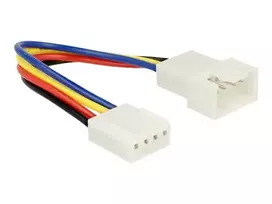 Vidinis maitinimo ilginimo kabelis DeLOCK 85360 0.1 m 4-pin PWM