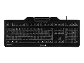 CHERRY KC 1000 SC klaviatūra USB QWERTZ šveicariška juoda