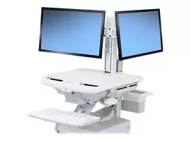 Stalinis laikiklis dviem monitoriams Ergotron STYLEVIEW DUAL MONITOR KIT