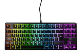 CHERRY XTRFY K4V2 RGB TKL žaidimų klaviatūra, USB, QWERTY, portugališkas išdėstymas, juoda