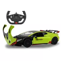Sportinis automobilis Jamara Lamborghini Huracán STO su elektriniu varikliu 1:14