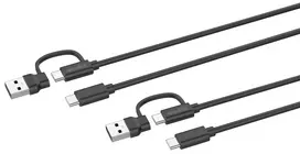 USB 3.2 Gen 1 laidas Speedlink SL-460101-BK, 3 m, USB A/USB C į USB C, juodas