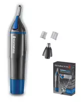 Remington NE3850, juoda, mėlyna, cilindras, ausis, antakiai, nosis, baterija, AA