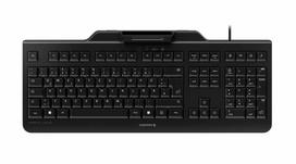 Cherry KC 1000 SC laidinė USB klaviatūra, QWERTZ išdėstymas, 109 klavišai, 1,8 m laidas, juoda
