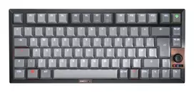 Mechaninė klaviatūra Cherry KW 300W MX 75% laidinė USB + Bluetooth QWERTY UK juoda/varinė/pilka