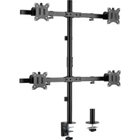 InLine stalo laikiklis 4 monitoriams iki 81 cm (32 colių), maks. 9 kg