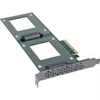 InLine 76660O vidinis U.2 adapteris PCIe vyriškas 4Gbit/s