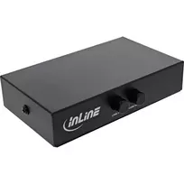 InLine USB 2.0 mechaninis jungiklis, USB-A įrenginys 2 kompiuteriams