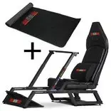 Next Level Racing F-GT Formula lenktynių simuliatoriaus kėbulas + grindų kilimėlis