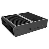 Kompiuterio korpusas Akasa Euler TX3 Mini-ITX – palaiko Intel LGA1851, LGA1700, LGA120, LGA115X – juodas