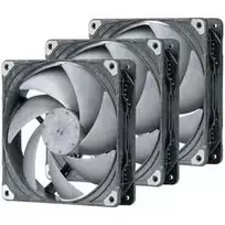 Phanteks T30 140mm PWM korpuso ventiliatoriai – 3 vnt. rinkinys, pilka