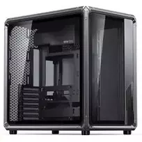 Kompiuterio korpusas Jonsbo X400, Midi-Tower ATX, grūdinto stiklo šoninis dangtelis, pilka