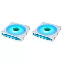 Lian Li UNI FAN SL-INF 140 ARGB Reverse Blade PWM ventiliatorių rinkinys, baltas