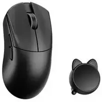 WLMOUSE HUAN Gaming Maus, Omron Optical Switches - schwarz (HUAN-BLACK-O)