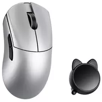 WLMOUSE HUAN Gaming Maus, Omron Optical Switches - silber (HUAN-SILVER-O)