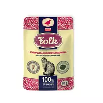FOLK Delicious tradicinis lenkiškas putpelis – šlapias kačių maistas – 85g