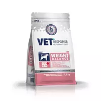 VET RESPONSE Weight balance sausas šunų ėdalas – 1,6 kg