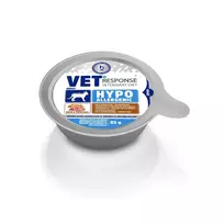 VET RESPONSE Hypoallergenic Duck šlapias kačių ėdalas – 85g