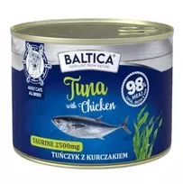BALTICA Excellent šlapias kačių ėdalas su tunu ir vištiena – 185 g