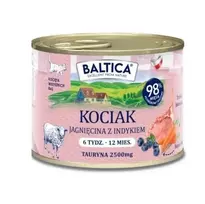 BALTICA regional flavours Kitten ėriena su kalakutiena – šlapias kačių ėdalas – 185 g
