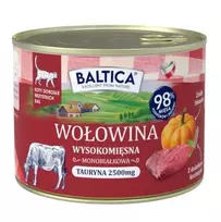 BALTICA regional flavours Jautiena su kepenėlėmis – šlapias ėdalas katėms – 185 g